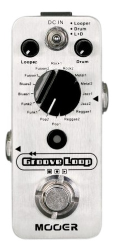 Pedal Mooer Micro Groove Loop Drum Machine Looper Mlp2