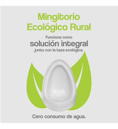 Mingitorio Seco Rural Ecologico Facturado