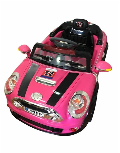 Auto A Batería Niño Mini Cooper Control Musica Mp3 Jj298