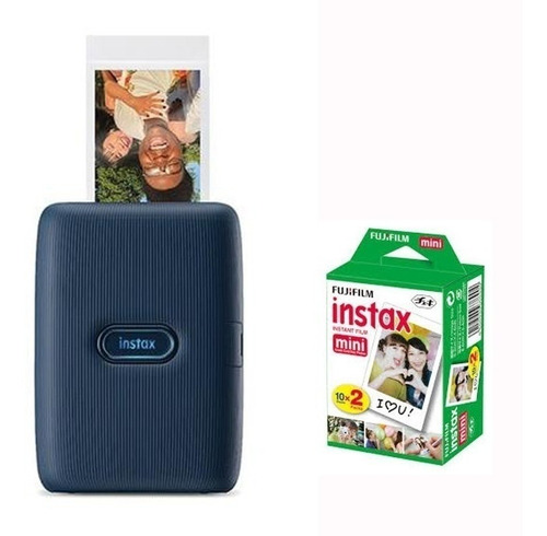 Impressora Instax Mini Link Smartphone + Filme De 20 Poses