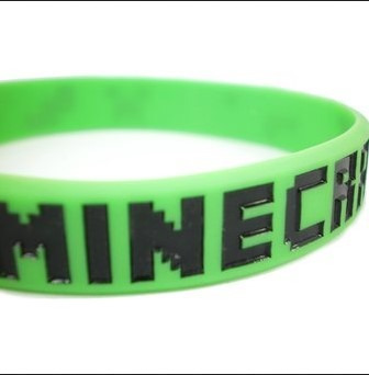 Pulsera De Minecraft, Color Verde (4)