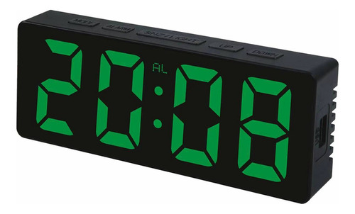 Despertador Digital Snooze, Reloj Led Electrónico, 4 Pantall