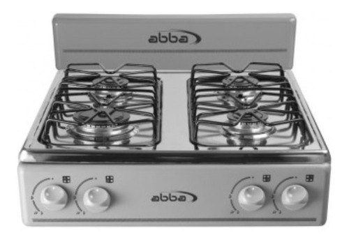 Parrilla a gas Abba ST 400N gris