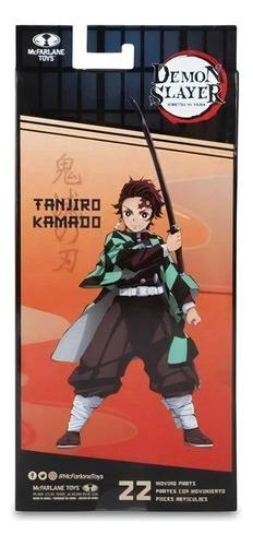 Tanjiro Kamado Demon Slayer Wave 1 Mcfarlane Toys