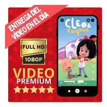 Comprar Invitación Digital Animada De Cumpleaños Infantil - Tiziben Cleo Y Cuquin