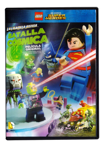 Liga De La Justicia Batalla Cosmica Lego Dc Pelicula Dvd