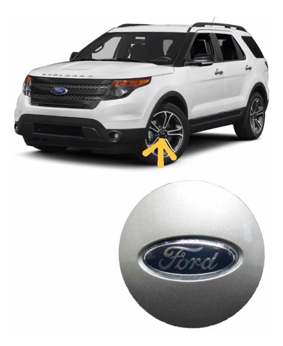 Tapa Centro De Rin Ford Explorer 2012 A 2017 Nueva