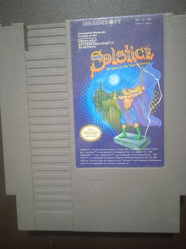 Solstice Leer Descripción - Nintendo Nes 