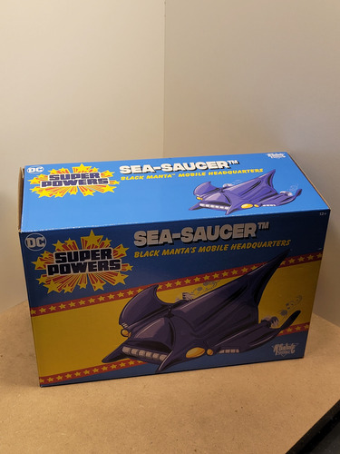 Sea Saucer-(black Manta's Vehicle)dc Superpowers -mc Farlane (Usado)