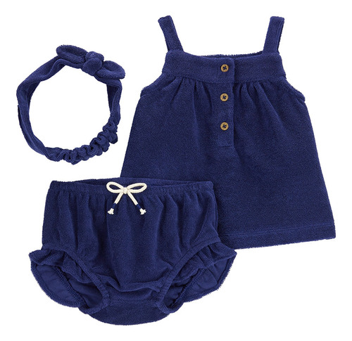 Carter´s Set 3 Piezas Remera Short Vincha 1n602410