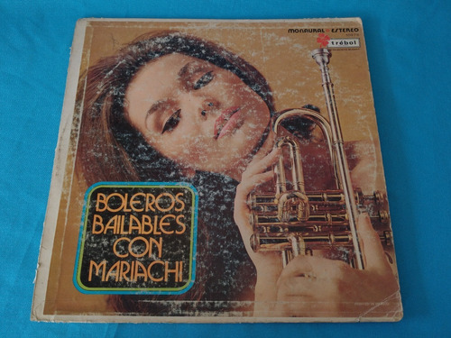 Boleros Bailables Con Mariachis Acetato Vinil Lp