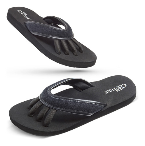 Sandalias Ultralivianas Con Separador De Dedo Pedi Couture, 