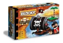 Comprar Bloques Blocky Balsa Piratas 78 Piezas 