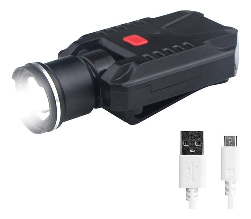 Fishnu 500 Lm Clipon Luz De Luz Usb Recargable Cree Led Tapa