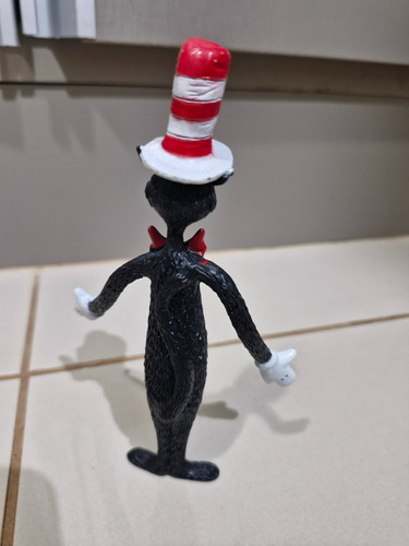 Boneco Cat In The Hat - Gato De Chapéu- 14cm (Usado)