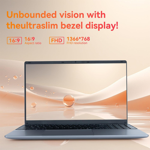 Laptop Urao 15.6 Intel Celeron 8gb Ram 256 Ssd W11 H Gris