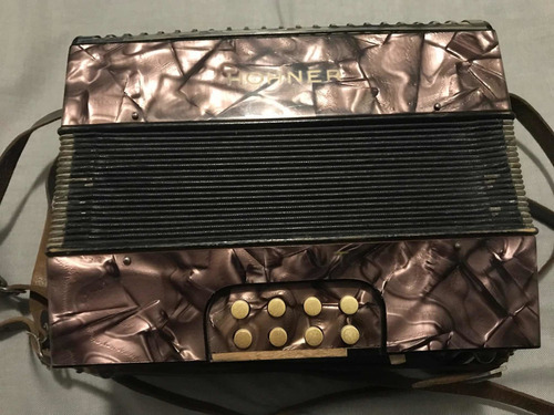 Imagen 3 de 7 de Acordeón Alemán Antiguo Hohner. Magníficas Condiciones.