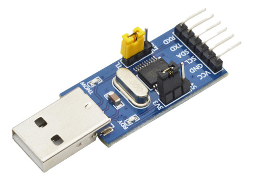 Módulo Dos En Uno Ch341t Usb A I2c Iic Uart Usb A Ttl Sing