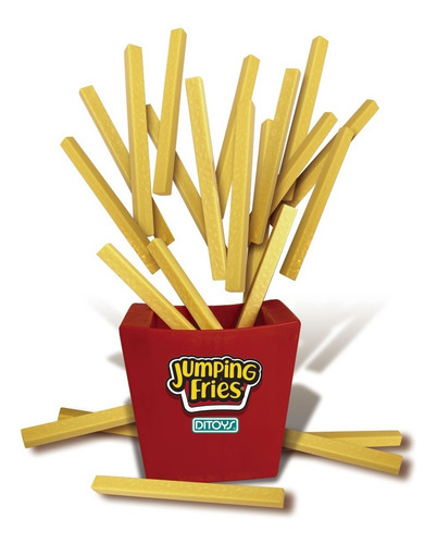 Imagen 4 de 7 de Juego Jumping Fries Papas Fritas Saltarinas De Ditoys