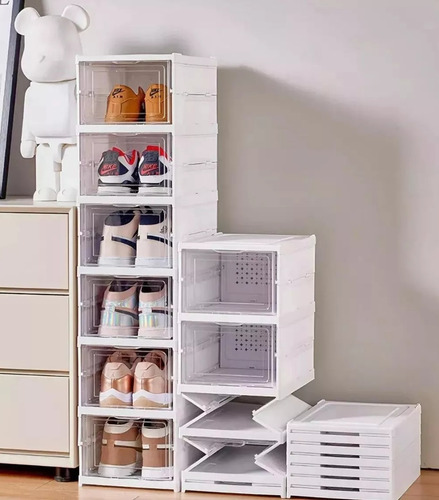 Gabinete zapatera Chinatown EOLAND ZAPATERA 6 NIVELES color blanco