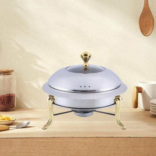 Catering Warmer Set Calentadores De Alimentos Dorado