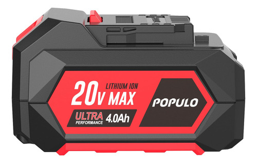 Populo Paquete De Bateria De Iones De Litio De 20 V Max. 4.0