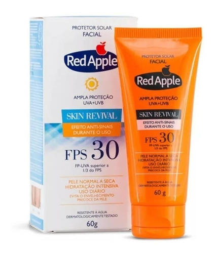 Red Apple Protetor Solar Facial Fps30 Normal/seca 60g