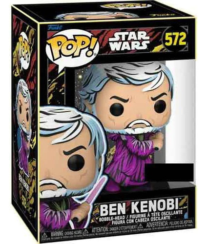 Funko Pop Star Wars - Ben Kenobi (série retrô) #572