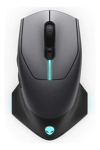 Mouse Inalámbrico Alienware Aw610m, 2 En 1, 16000dpi, Negro