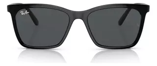 Gafas de sol Ray Ban, RB4372l 601/87, color de montura negra, diseño cuadrado