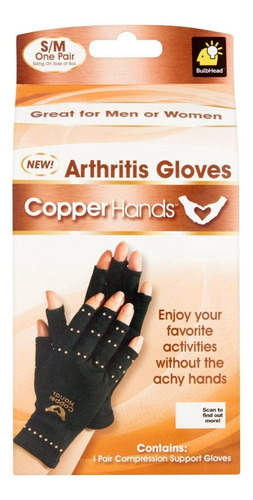 Guantes De Compresin De Artritis De Manos De Cobre Como Se V