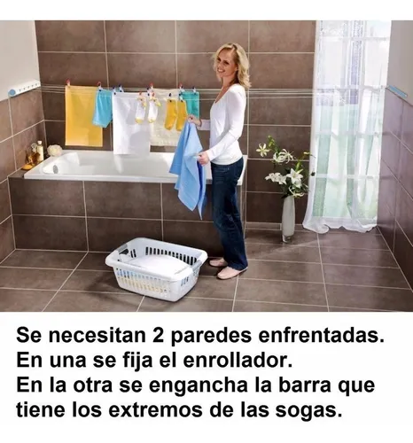 Tendedero extensible retractil hotsell