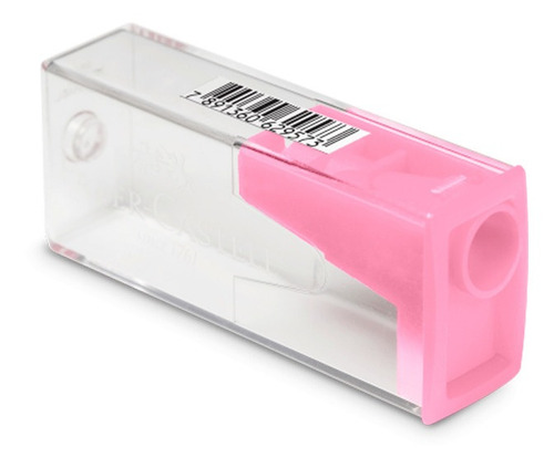 Apontador Com Depósito Rosa Pastel - Faber Castell