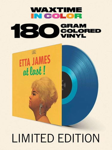 Etta James At Last Lp Vinilo180grs.imp.new Cerrado En Musi