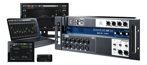 Mesa Digital Soundcraft Ui16r 16 Canais 4 Aux Wifi Bivolt 110/220