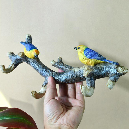 Pack De 2 Percheros Bird Coat Hooks Perchas Para Colgar