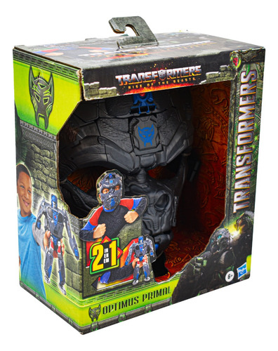 Transformers Rise Of Beasts Optimus Primal 2 En 1 Hasbro Cd
