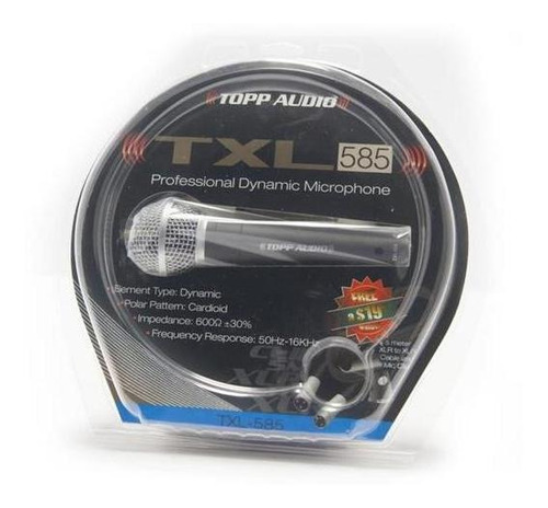 Microfono Profesional Topp Audio Txl-585