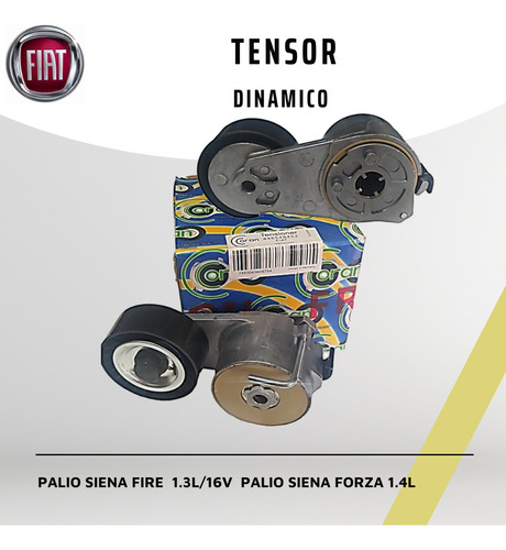 Tensor Dinamico Fiat Palio Siena Motores 1.3/16v Y 1.4/8v