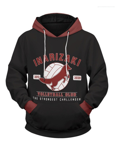 Sudadera Con Capucha Para Adolescente De Voleibol De Anime