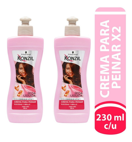 Oferta Crema Para Peinar Konzil - g a $26