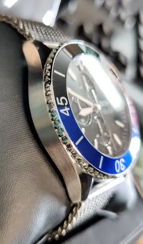 Reloj Hugo Boss Ocean Edition Diver Inox Milanés Buzo Hombre