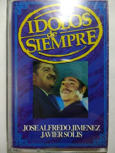 Cassette De (josé Alfredo Jiménez Y Javier Solis) Ídolos De 
