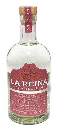 Raicilla Artesanal La Reina De Atenguillo Puntas 750 Ml