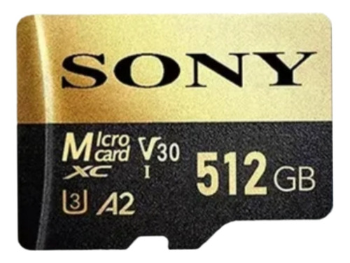 Memoria Micro Sd Marca Sony 512gb Clase 10 De Alta Calidad 