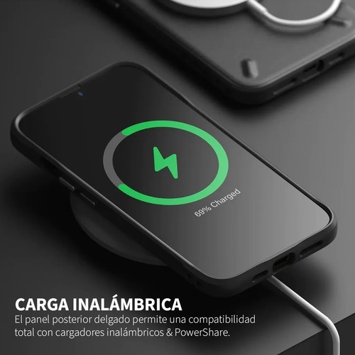 Imagen 3 de 8 de Funda Para iPhone 13 Pro Max Ringke Onyx Reforzada Negra