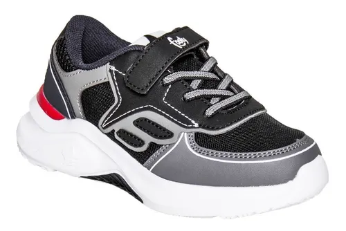 comprar Zapatillas Niños Footy Blackstar Velcro Estilo Deportivo