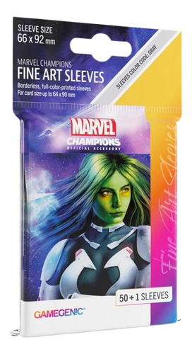 Marvel Champions Fine Art Sleeves  Gamora