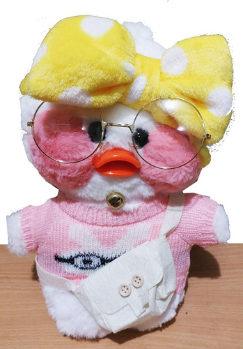 Peluche Patito Lalafanfan Incluye Outfit Patito Tik Tok