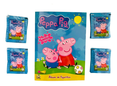 Album Peppa Pig 2022 - Album + 80 Sobres De Figuritas